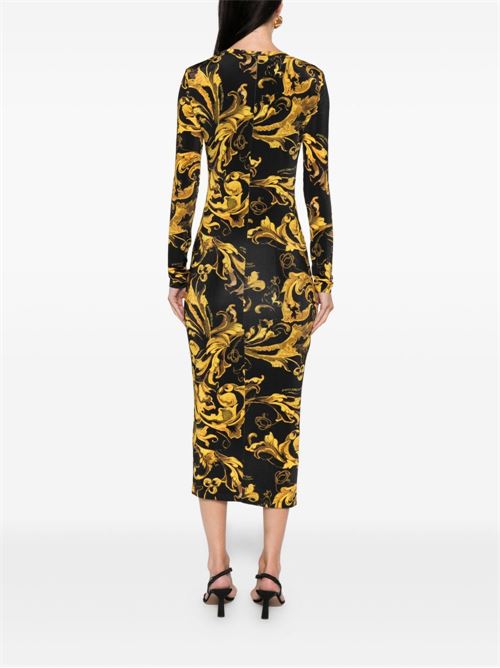 Abito donna lungo con stampa Versace jeans Couture | 79HAO920JS500G89